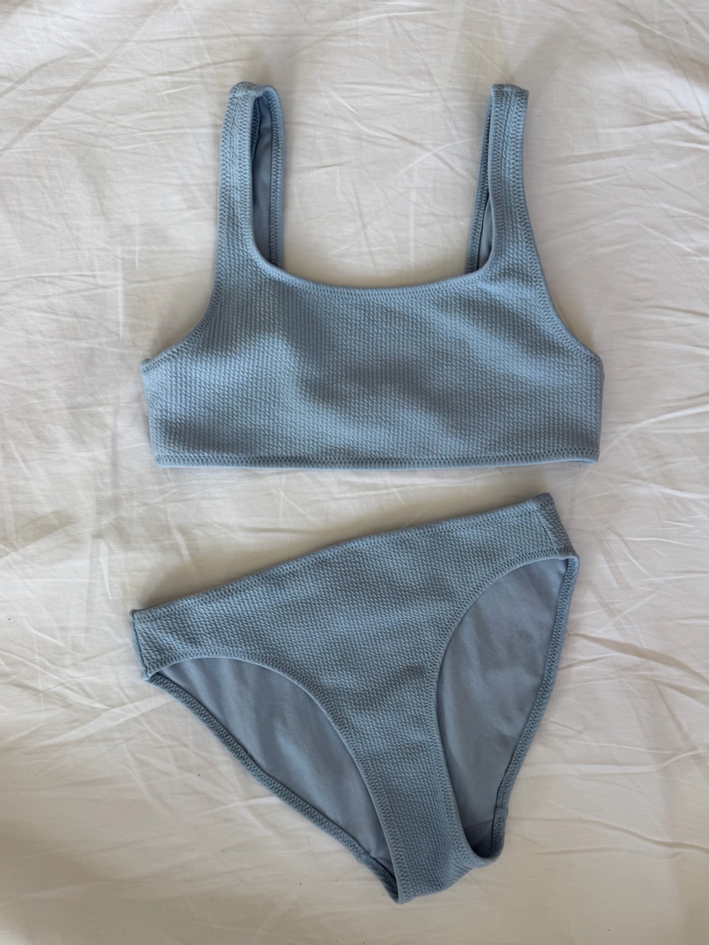 H&M Light Blue Swim Bikini Set